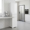 Ντουλάπα ρούχων - παπουτσοθήκη 12 ζεύγων Diamond Megapap μονόφυλλη σε λευκό 45x40x187εκ.