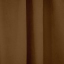 LINO ΚΟΥΡΤΙΝΑ RENAS ΜΕ ΤΡΕΣΑ 216 TABAC 140X280 LINO ΚΟΥΡΤΙΝΑ RENAS ΜΕ ΤΡΕΣΑ 216 TABAC 140X280