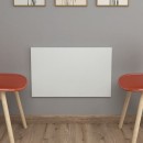 Τραπέζι κουζίνας - Γραφείο επιτοίχιο πτυσσόμενο Ravan Megapap χρώμα λευκό 72x45εκ.