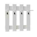 Κρεμάστρα τοίχου Carina Megapap χρώμα λευκό 70x18x70εκ.