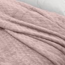 LINO Κουβέρτα Μονή (160x220) Flannel Lofti Λιλά