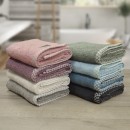 LINO Πετσέτα Προσώπου (50x90) Marley Κοραλί