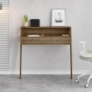 Γραφείο εργασίας Cowork Megapap χρώμα ανοιχτό καρυδί 94x50x91εκ.