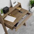 Γραφείο εργασίας Cowork Megapap χρώμα ανοιχτό καρυδί 94x50x91εκ.