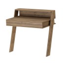 Γραφείο εργασίας Cowork Megapap χρώμα ανοιχτό καρυδί 94x50x91εκ.