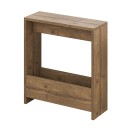 Τραπεζάκι βοηθητικό Simpi Megapap χρώμα ανοιχτό καρυδί 55x20x60εκ.