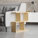 Τραπεζάκι βοηθητικό Homemania Megapap χρώμα sapphire oak 60x20x60εκ.