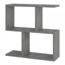 Τραπεζάκι βοηθητικό Homemania Megapap χρώμα γκρι ρετρό 60x20x60εκ.