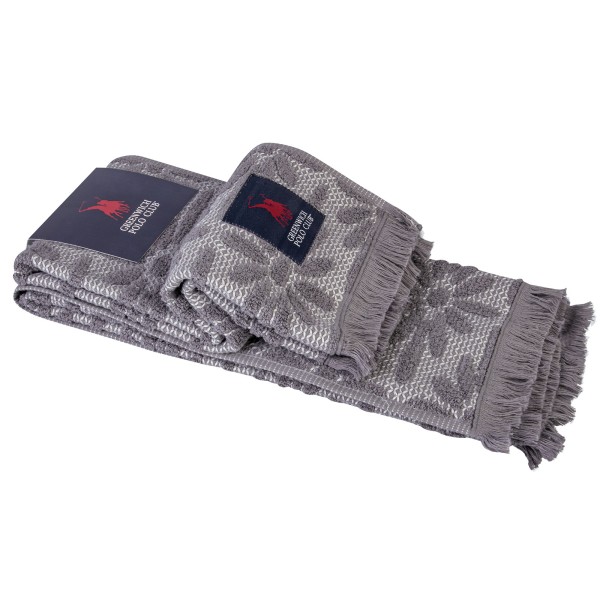 GREENWICH POLO CLUB ΠΕΤΣΕΤΕΣ ΚΟΥΖΙΝΑΣ ΣΕΤ 2TMX 40Χ60 2706 GREY