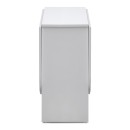 Τραπέζι Winslet Megapap επεκτεινόμενο χρώμα λευκό 34(63+63)x80x76εκ.