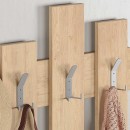 Κρεμάστρα τοίχου Wave Megapap χρώμα sapphire oak 64x4x81εκ.