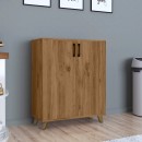 Ντουλάπι κουζίνας/μπάνιου - Παπουτσοθήκη Lilly Megapap χρώμα pine oak 72x32,5x88εκ.