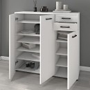 Παπουτσοθήκη - Ντουλάπι Polly Megapap χρώμα λευκό 108x35x108εκ.