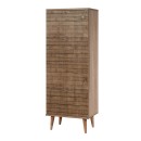 Παπουτσοθήκη - Ντουλάπι Soho Megapap χρώμα sonoma 50x38x135εκ.