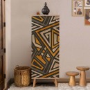 Παπουτσοθήκη - Ντουλάπι Soho Megapap χρώμα sonoma 50x38x135εκ.