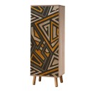 Παπουτσοθήκη - Ντουλάπι Soho Megapap χρώμα sonoma 50x38x135εκ.