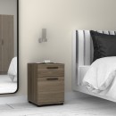 Κομοδίνο - Συρταριέρα γραφείου Veto Megapap χρώμα καρυδί 40x39x57εκ.