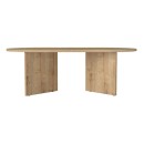 Τραπεζάκι σαλονιού Cortado Megapap χρώμα sapphire oak 120x60x39,6εκ.