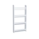 Επιτοίχια βιβλιοθήκη - ραφιέρα Montessori Megapap χρώμα λευκό 60x15x120εκ.