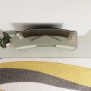 Έπιπλο τηλεόρασης Frem Megapap χρώμα ash green 150x40x55εκ.