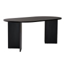 Τραπέζι Sablin Megapap χρώμα black wood 180x89,5x75εκ.