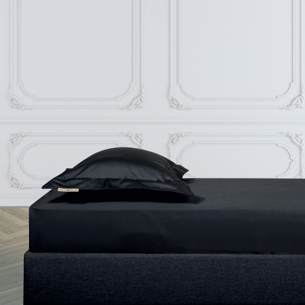 GREENWICH POLO CLUB ΣΕΝΤΟΝΙ ΜΕ ΛΑΣΤΙΧΟ KING 180*200+35 BLACK 2259 BLACK