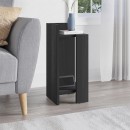 Κομοδίνο Elos Megapap αριστερό χρώμα black wood 25x27x60εκ.