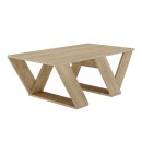 Τραπεζάκι σαλονιού Pipra Megapap χρώμα sapphire oak 110x60x40εκ.