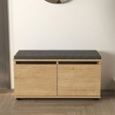 Παπουτσοθήκη Twain Megapap 8 ζευγών χρώμα sapphire oak 80x35x42εκ.