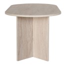 Τραπέζι Sablin Megapap χρώμα travertine 180x89,5x75εκ.