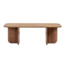 Τραπεζάκι σαλονιού Becaj Megapap χρώμα atlantic pine 120x60x41,4εκ.