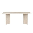 Τραπέζι Linza Megapap χρώμα travertine 180x90x75εκ.