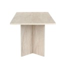 Τραπέζι Linza Megapap χρώμα travertine 180x90x75εκ.