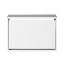 Παπουτσοθήκη Step Megapap 6 ζευγών χρώμα λευκό 60x30x42εκ.