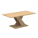 Τραπεζάκι σαλονιού Marcello Megapap χρώμα φυσικό οξιάς 110x55x47εκ.