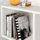 Τραπεζάκι βοηθητικό Homemania Megapap χρώμα λευκό 60x20x60εκ.