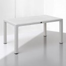 Τραπέζι πολυπροπυλενίου Kalan Megapap χρώμα λευκό 150x90x75εκ.