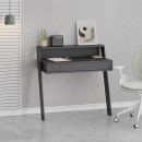 Γραφείο εργασίας Cowork Megapap χρώμα ανθρακί 94x50x91εκ.