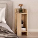 Κομοδίνο Elos Megapap σετ 2 τεμαχίων χρώμα sapphire oak 25x27x60εκ.