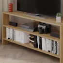 Έπιπλο τηλεόρασης γωνιακό Thales Megapap χρώμα sapphire oak 110x36x45εκ.