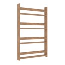 Επιτοίχια βιβλιοθήκη - ραφιέρα Montessori Megapap χρώμα pine oak 74x10x120εκ.