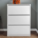 Παπουτσοθήκη Nave Megapap 18 ζευγών χρώμα λευκό 73,6x24x110εκ.