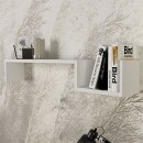 Ραφιέρα τοίχου Happy Megapap χρώμα λευκό 87,4x14,5x14,5εκ.