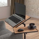 Τραπεζάκι βοηθητικό - laptop Frenk Megapap πολυμορφικό χρώμα atlantic pine 67x45,5x62/87εκ.