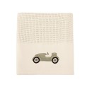 GREENWICH POLO CLUB ΚΟΥΒΕΡΤΑ ΠΛΕΚΤΗ 80X110 ΒΑΒΥ 8822 ΕΚΡΟΥ, ΜΠΕΖ