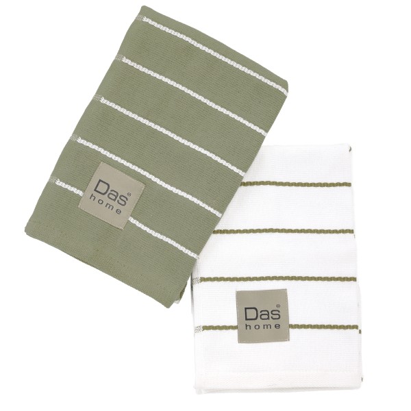 DAS HOME ΣΕΤ ΠΟΤΗΡΟΠΑΝΑ 2ΤΜΧ 40X60 0885 OLIVE