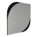 Καθρέπτης τοίχου Lava Μegapap χρώμα μαύρο 70x2,2x70εκ.