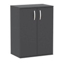 Παπουτσοθήκη - Ντουλάπι Manolo Megapap χρώμα ανθρακί 60x38x81,4εκ.