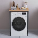 Έπιπλο πλυντηρίου Doyle Megapap χρώμα pine oak 67x60x92,8εκ.