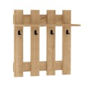 Κρεμάστρα τοίχου Carina Megapap χρώμα sapphire oak 70x18x70εκ.